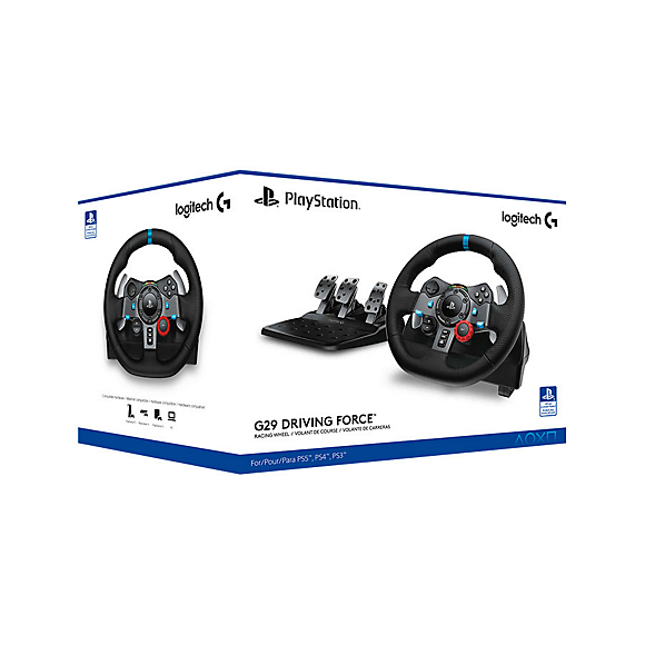 Logitech G29 Driving Force Racing Wheel and Pedals