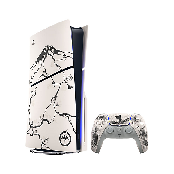 PlayStation®5 Console - Ghost of Yotei™ Black Limited Edition Bundle (model group - slim)