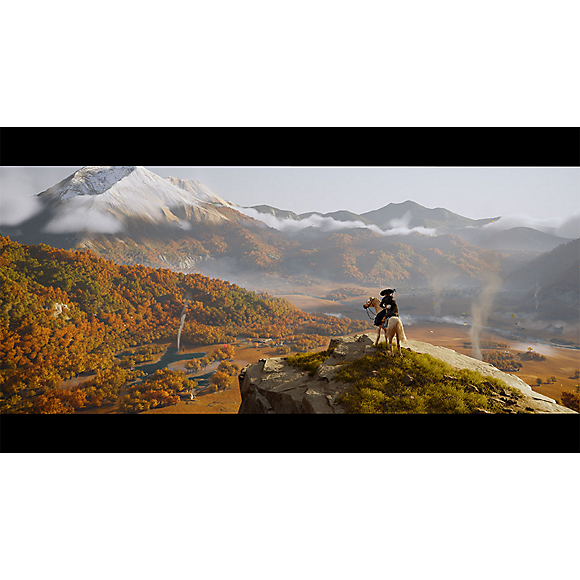 PlayStation®5 Console - Ghost of Yotei™ Gold Limited Edition Bundle (model group - slim)