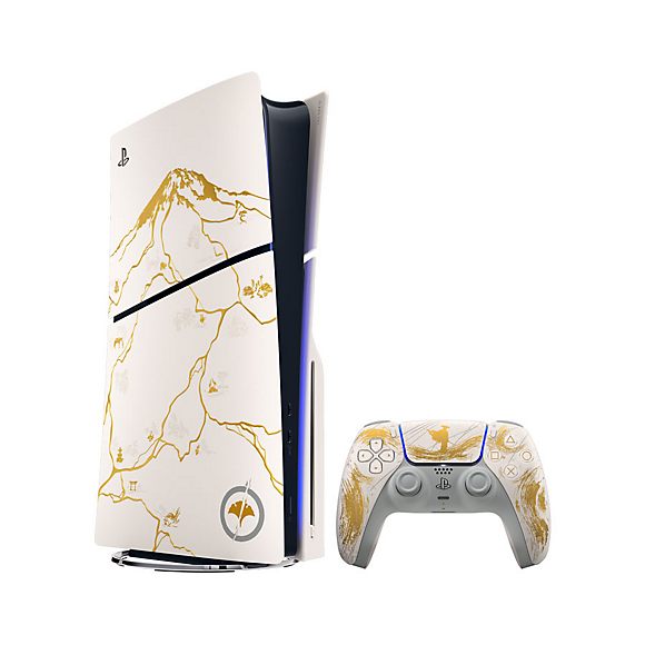 PlayStation®5 Console - Ghost of Yotei™ Gold Limited Edition Bundle (model group - slim)