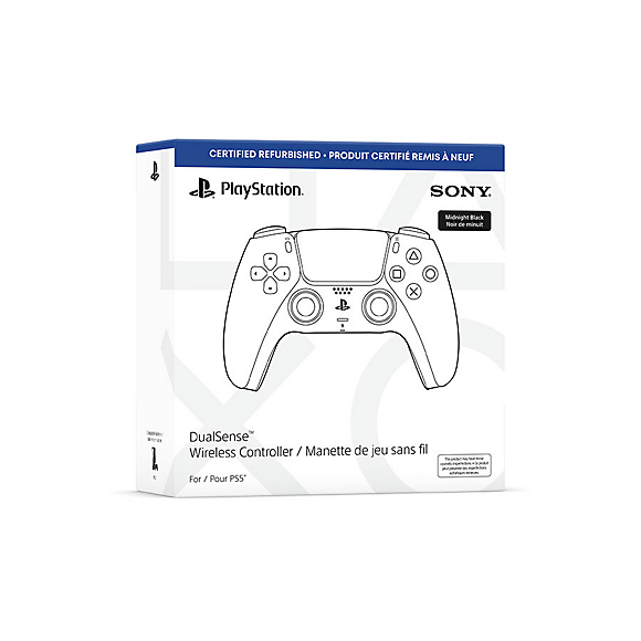 Certified Refurbished DualSense™ Wireless Controller - Midnight Black