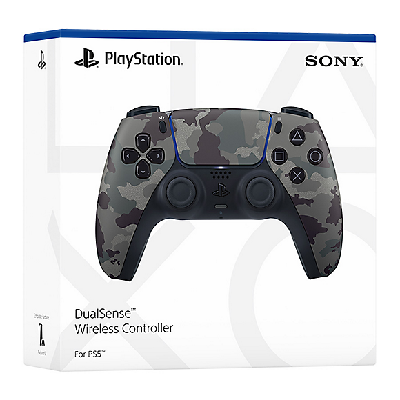 DualSense® Wireless Controller - Gray Camouflage