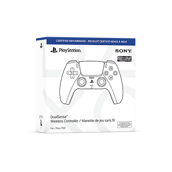 Certified Refurbished DualSense™ Wireless Controller - Gray Camouflage