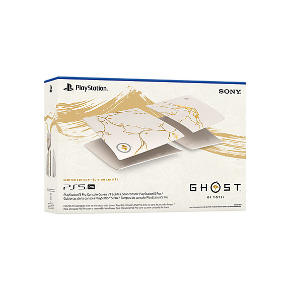 PlayStation®5 Pro Console Covers – Ghost of Yotei™ Gold Limited Edition